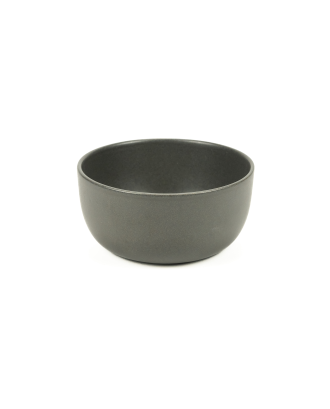Bol ceramic, 9 cm, Mira Dark Grey - VILLACER